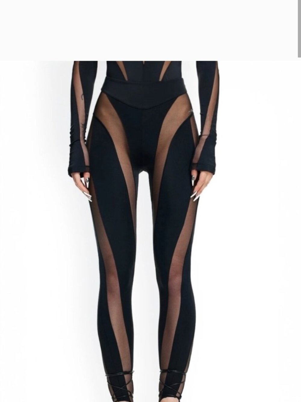 MUGLER H&M BODYSUIT 14 NWT